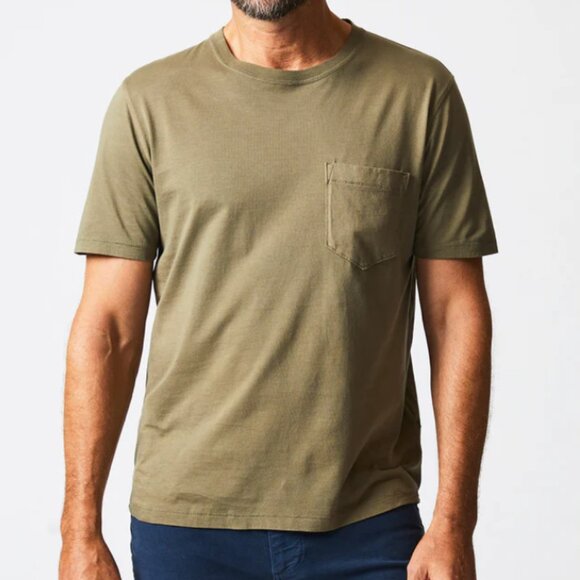 Billy Reid Washed Tee - Picture 2 of 4